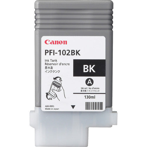 Canon Ink Tank PFI-120BK - Pigment Black Ink Tank 130ml – A/E