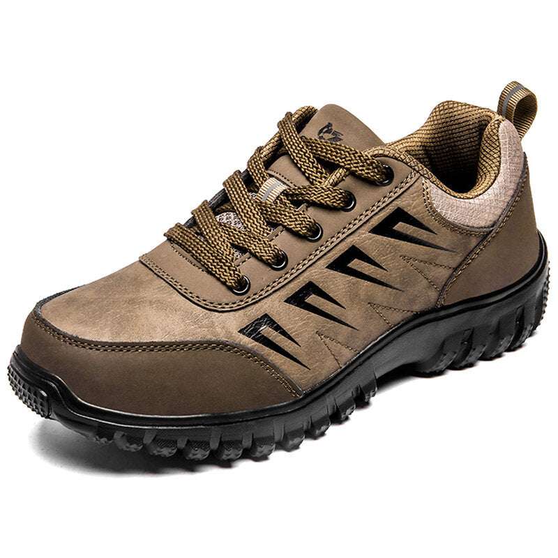 Men Anti-collision Toe Non Slip Waterproof Outdoor Sport Hiking Shoes