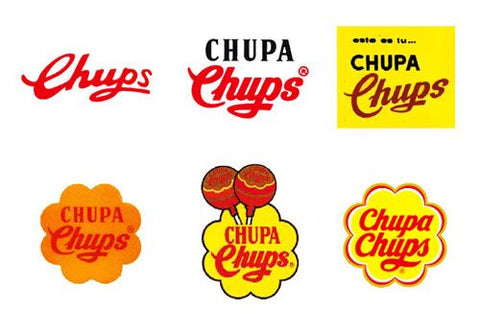 วิวัฒนาการการออกแบบโลโก้ Chupa Chups