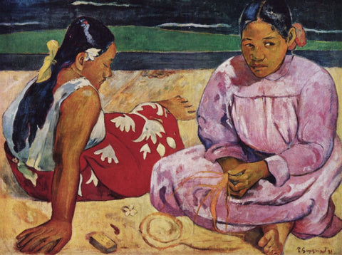 Tahitian Women on the Beach, (1891)
