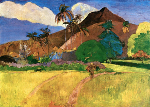 ภาพวาดทิวทัศน์ธรรมชาติของ Paul Gauguin 