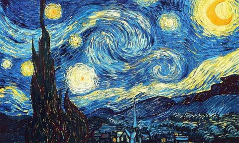 ภาพวาดราตรีประดับดาว หรือ Starry Night
