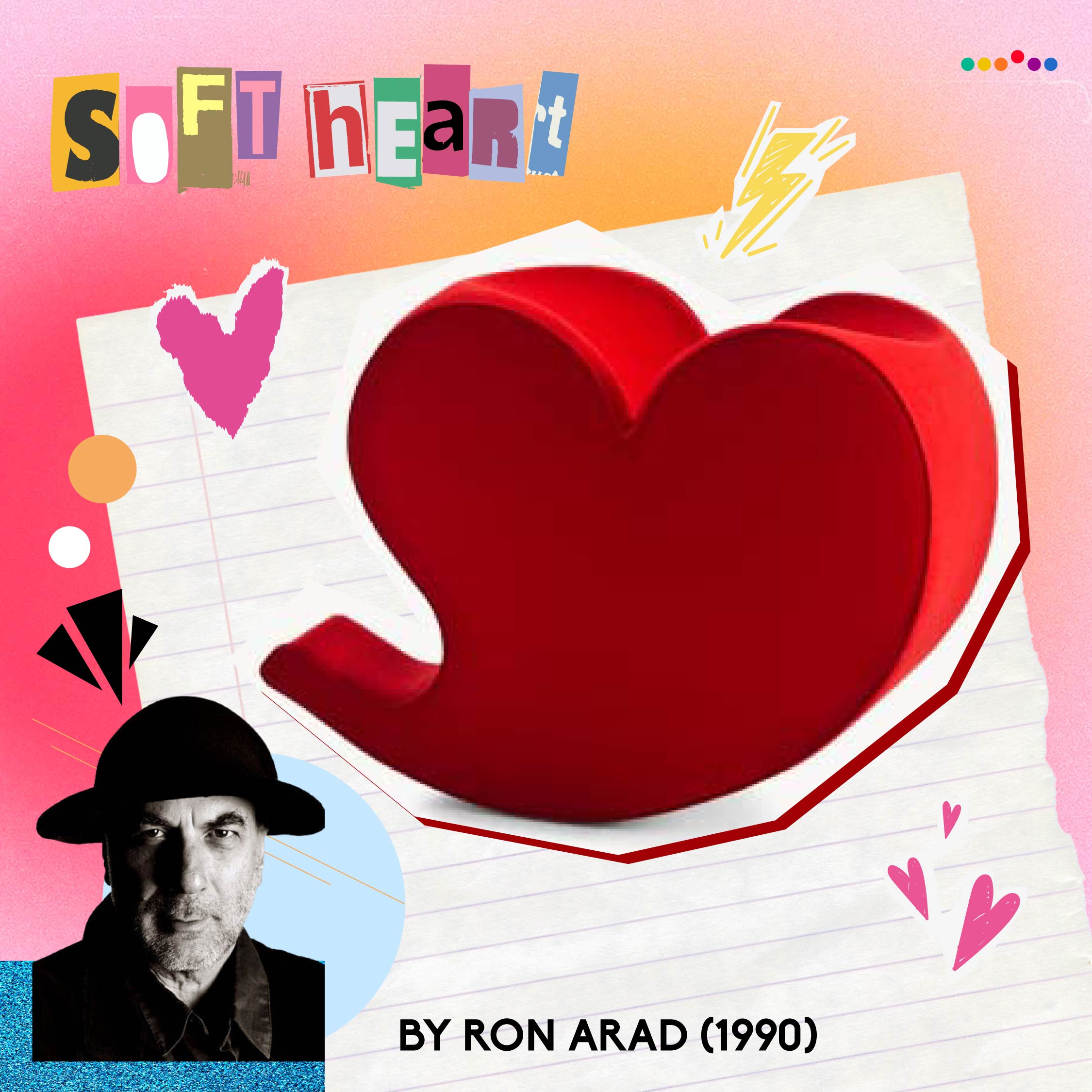 แต่งบ้าน Y2K แต่งบ้านวายทูเค เฟอร์นิเจอร์Y2K แต่งบ้าน90s favchair soft heart ron arad