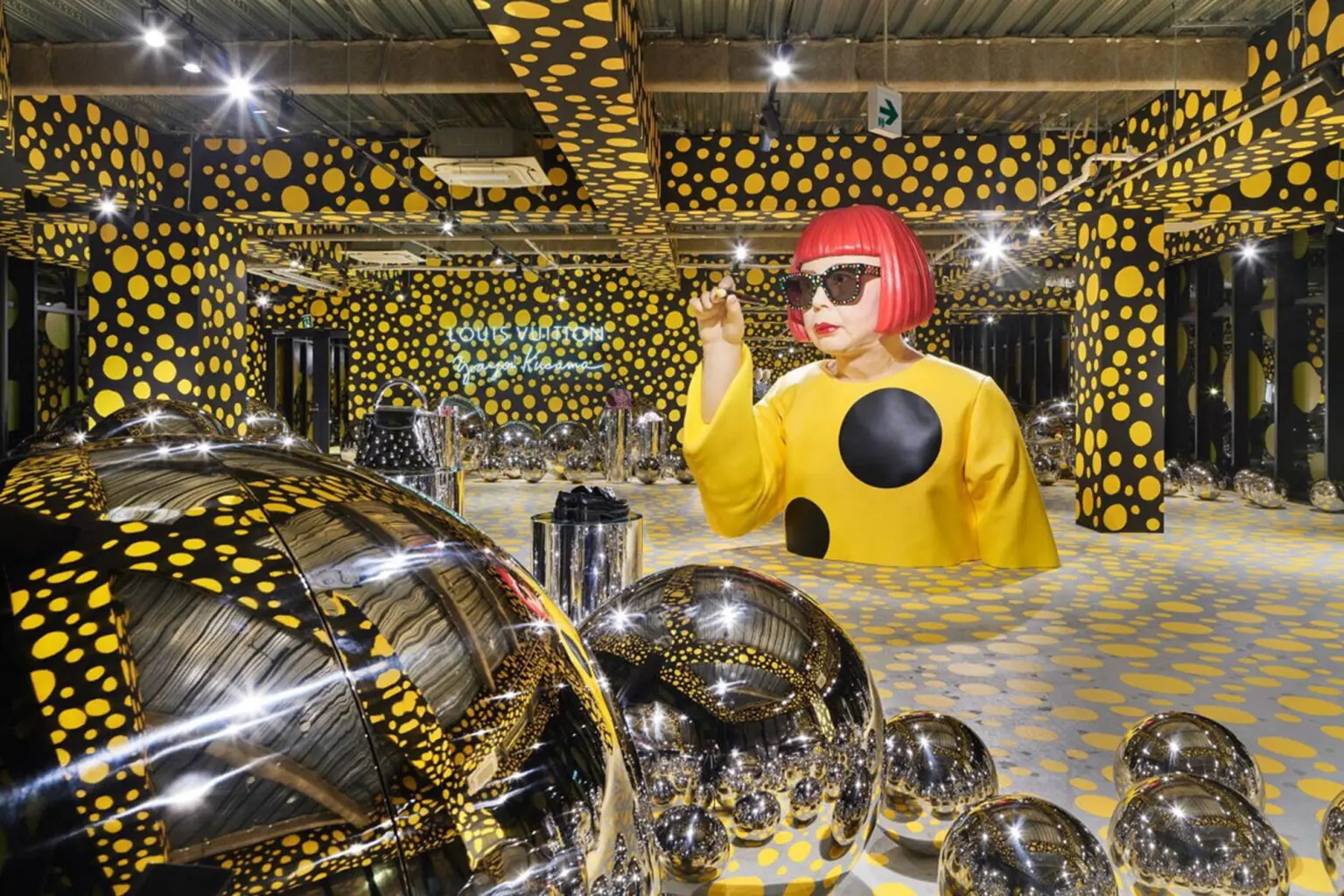 yayoi kusama louis vuitton 2023 Polka Dot ป้าลายจุด ยาโยอิ คุซามะ