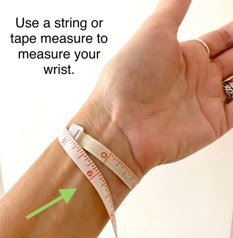 How to measure your wrist for bracelet