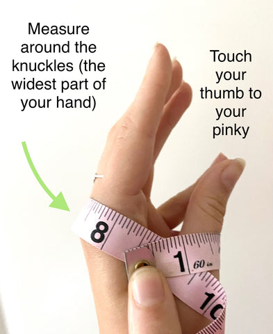 Bangle sizing guide