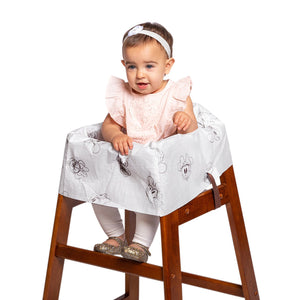 Disney Baby Disposable Restaurant High Chair Cover, 12 Pack