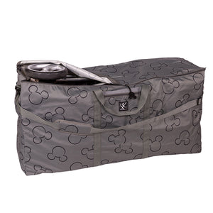 Disney Baby Single & Double Stroller Travel Bag, Mickey Grey