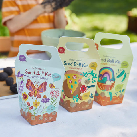 modern sprout seed ball kits
