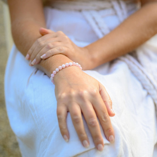 morganite bracelet