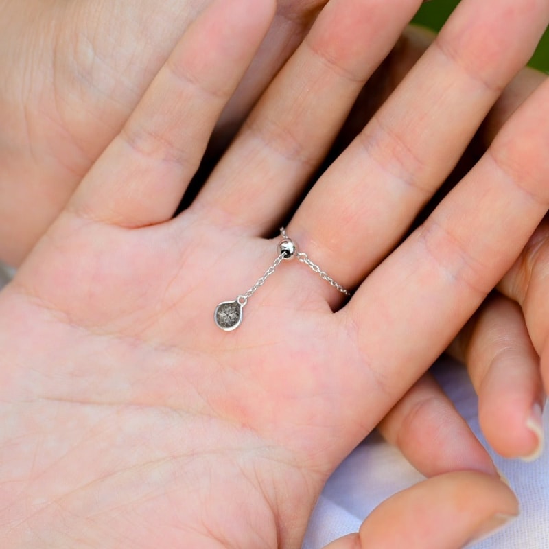 Bague lithothérapie femme sale
