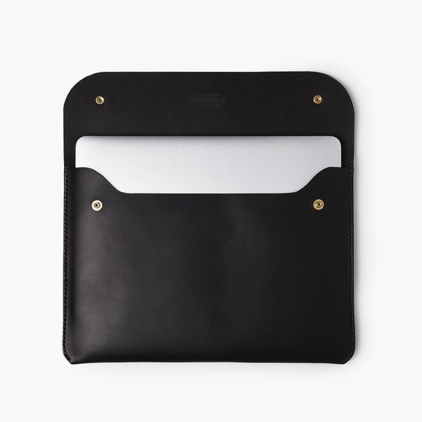 Laptop Leather Sleeve - Natural