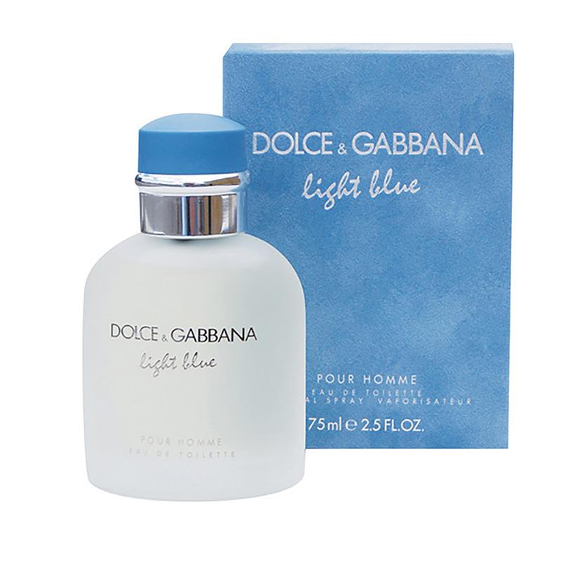 Dolce and Gabbana Light Blue Mens 75ml Eau de Toilette Spray ...