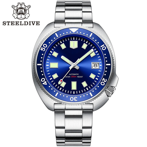 6105 Turtle Automatic Watch On Sale | Steeldive 200m Diver Watch |  Steeldives – Steeldive Watch Store