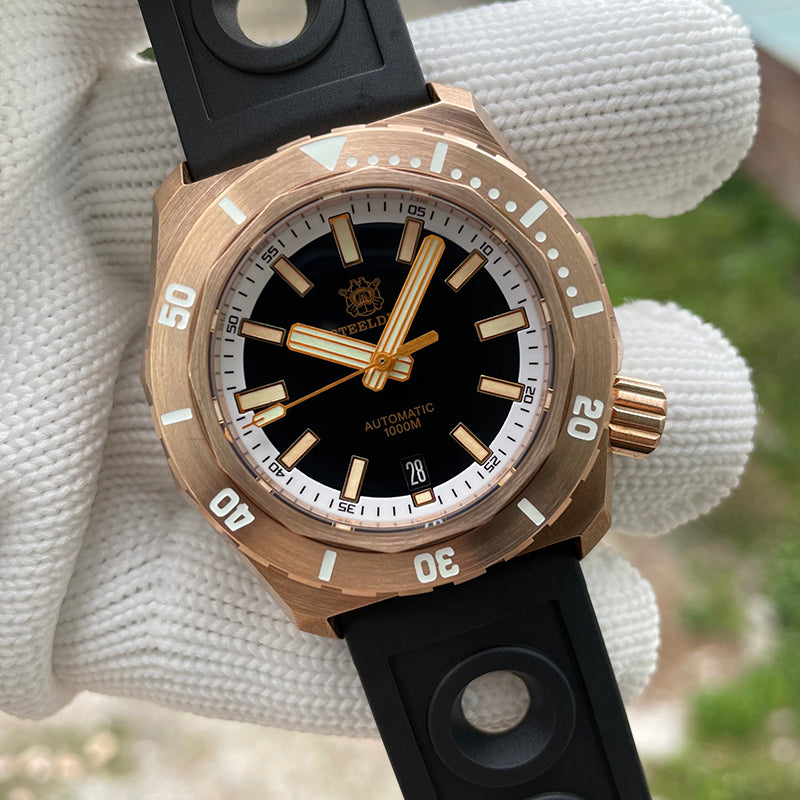 Steeldive Watch Store - Solid Bronze Dive Watches SD1947S