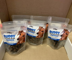 Buddy Biltong Bites from Biltong Boytjies From Pets Planet - South Africa’s No.1 ePet Store for premium pet products & online pet shopping for the best pet store near me for products like dog bowls, slow feeder, pet slow feeder, pet slow feeder bowl, pet slow feeding bowl, dog slow feeder, dog slow feeder bowl, dog slow feeding bowl, lickimat, dog beds, dog bed, dog beds on sale, takealot dog bed, dog bed takealot, washable dog bed, fluffy dog bed, calming dog bed, relaxing dog bed, anxiety dog bed, donut dog bed, iremia dog bed, pet bed, dog collar, pet collar, dog leash, pet leash, dog harness, dog harnesses, curly harness, curly dog harness, from a pet store Olivedale, pet store Bryanston, Pet Store Johannesburg, Pet store joburg, Pet Store Cape Town