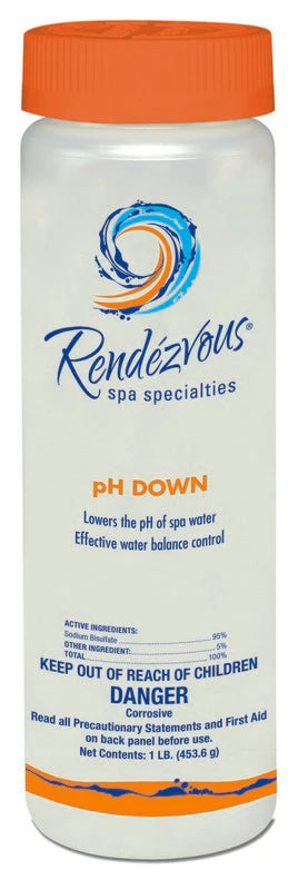 Rendezvous PH Down 1lb - East Coast Spas