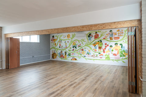 community-room-mural-ecovillage-market-harborough