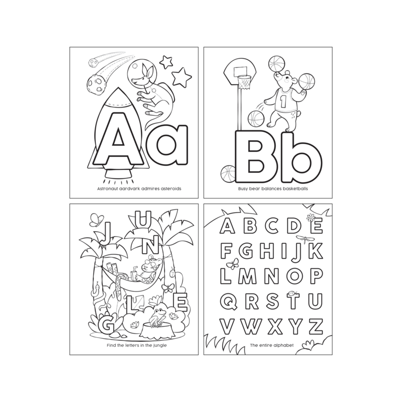 Ooly Toddler Coloring Book - 123 SHAPES & NUMBERS - Yellow Turtle