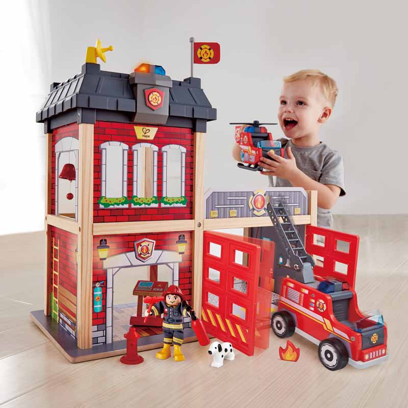 toy fire station playset