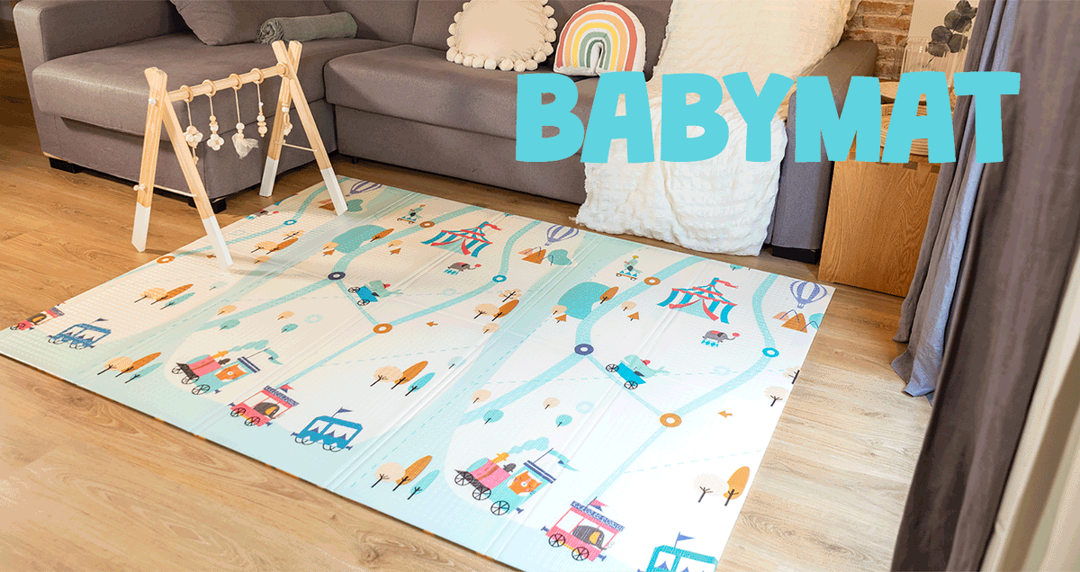 BabyMat™. Alfombra plegable de juegos para bebés. – BLUESHOP
