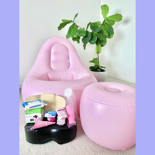 BBL Chair After Surgery for Butt with Hole with Built-in Pump, Inflatable  BBL Sofa After Brazilian Butt Lift Surgery for Sitting - AliExpress