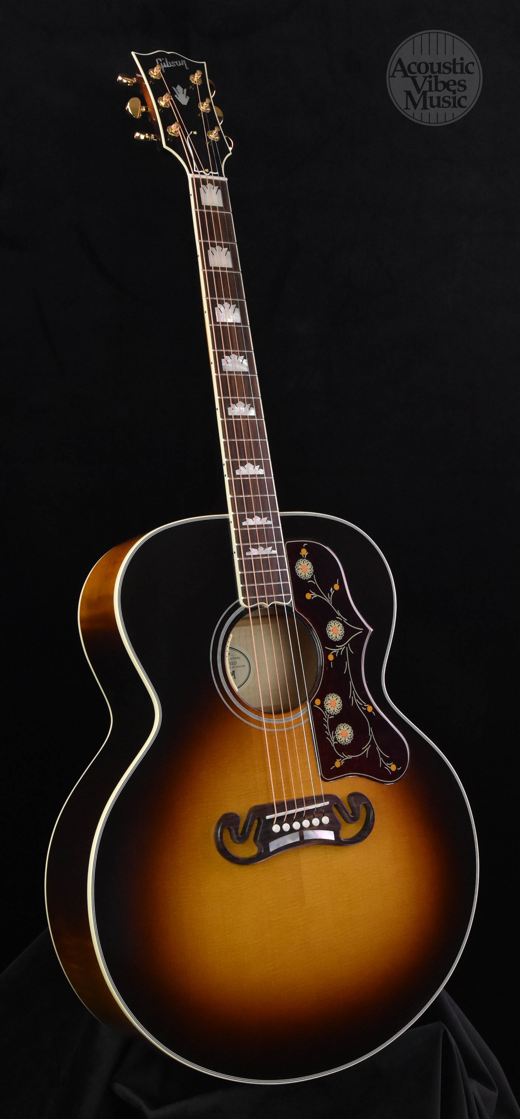 gibson j 200 vintage sunburst