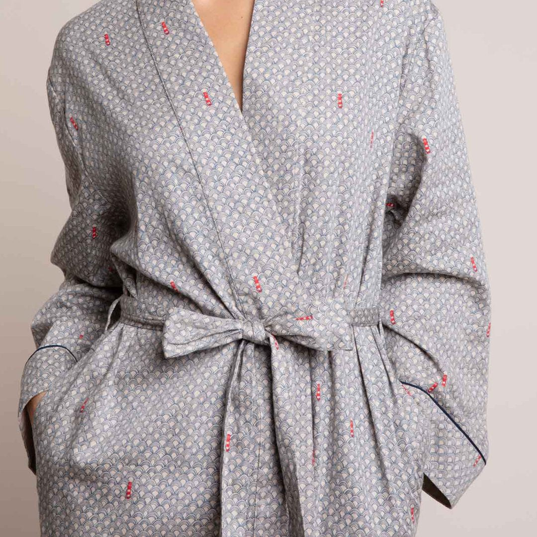Luxury Organic Cotton Dressing Gowns & Cotton Robes For Women | Yawn