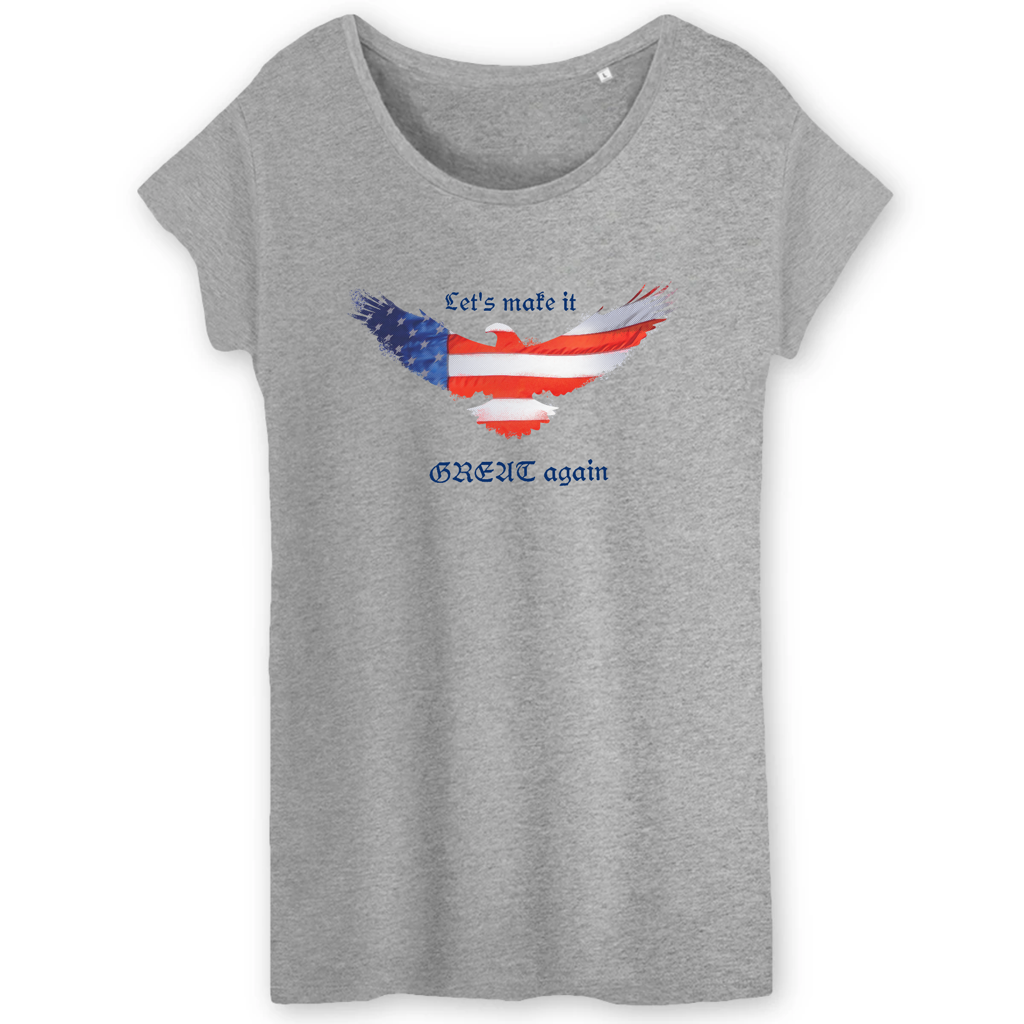 Let's make it Great again Women's Organic Cotton T-Shirt -AimerLeBio T ...