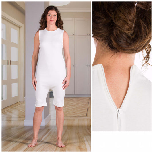 Adaptive Unisex Bodysuit: Sleeveless with no Leggings (4321) – MEDORIS