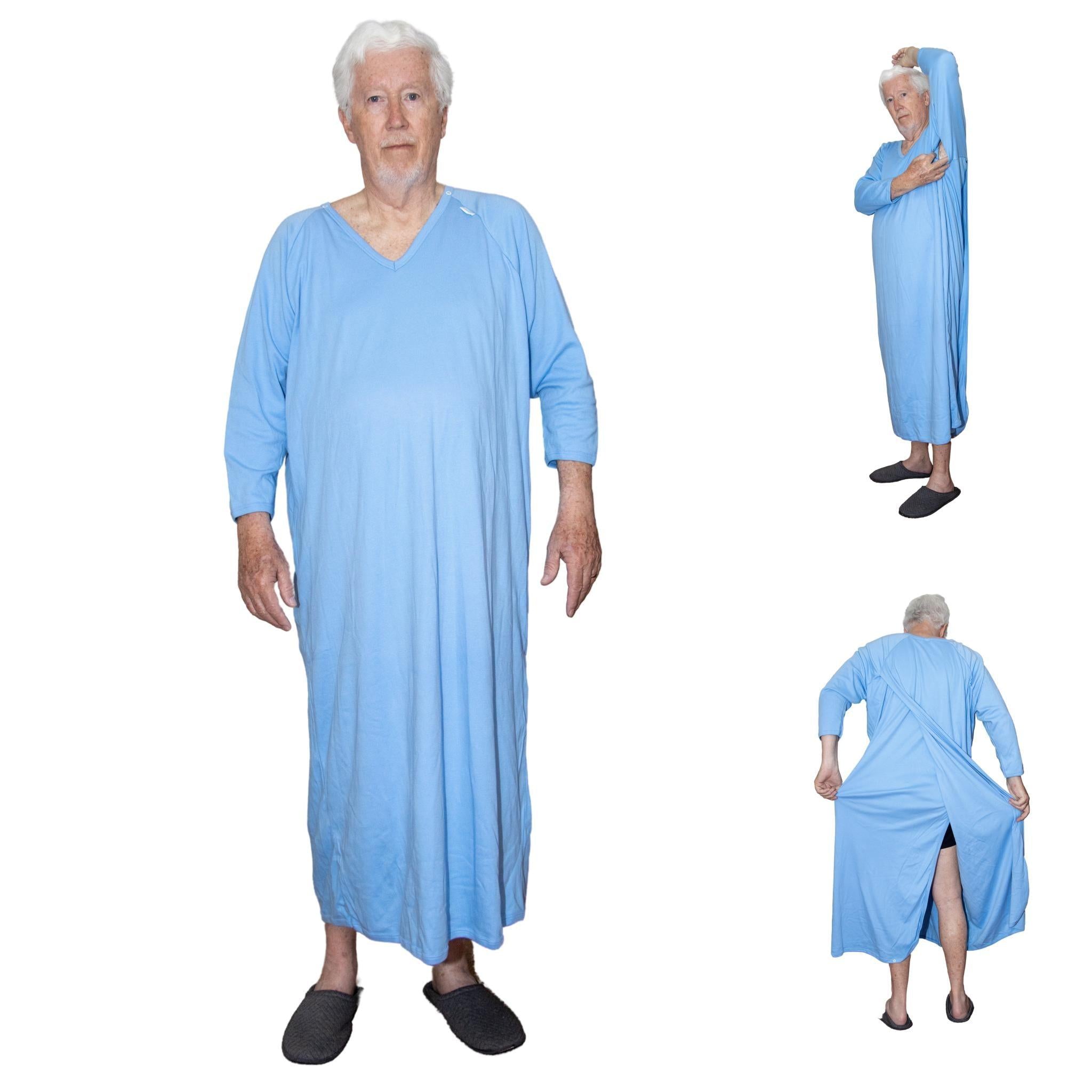 Adaptive Nightwear | Nightie for elderly | Bedridden Nightwear ...