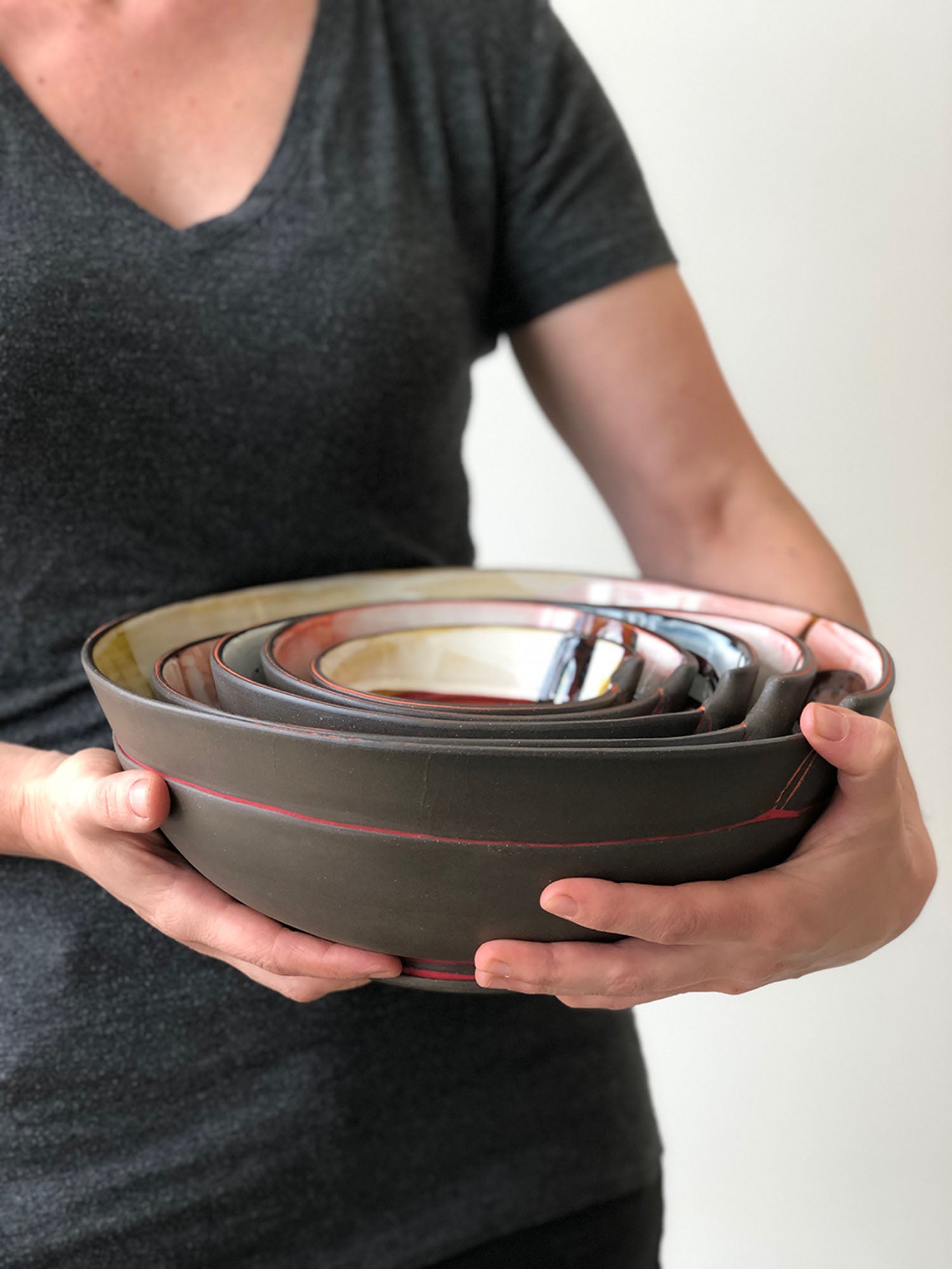 Holding Nesting Bowls