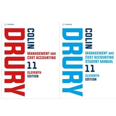 Management and Cost Accounting by Colin Drury Cengage