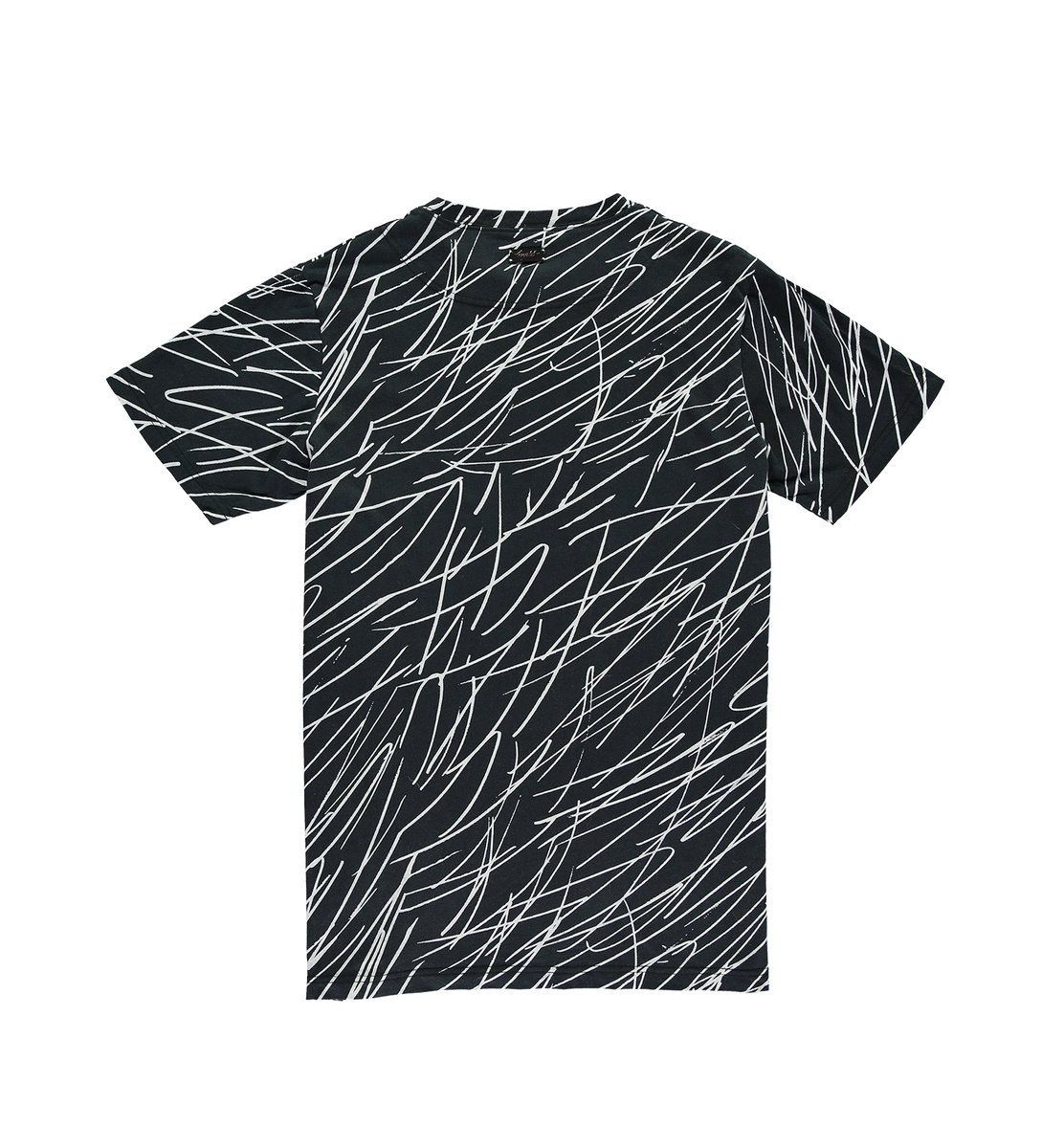 Scribble T-Shirt — Black – Inspected