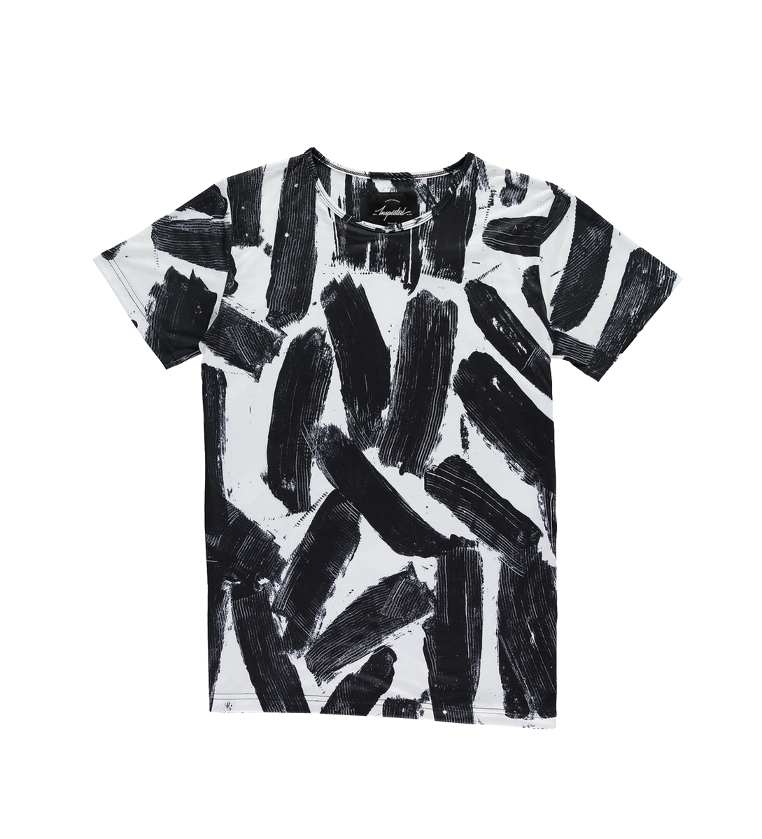Nemesis T-Shirt — Black Lines – Inspected
