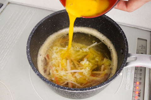 かに玉あんかけラーメン