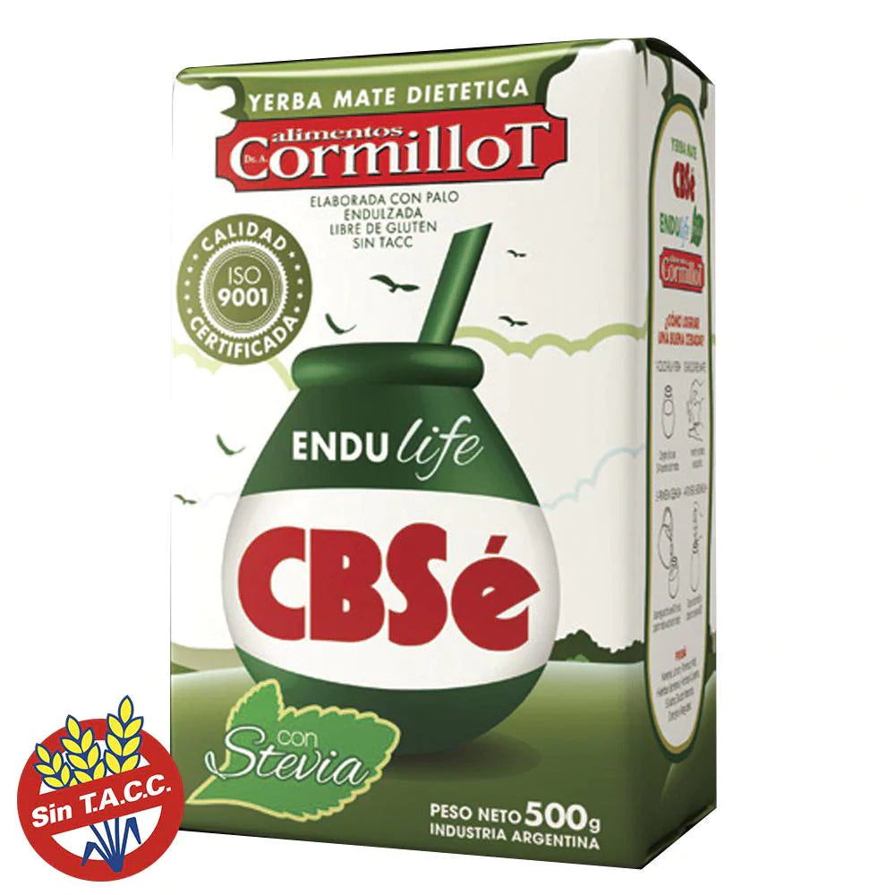 Yerba mate Dietetica Colmillot ENDU Life CBSé, 500 g / 17,63 oz