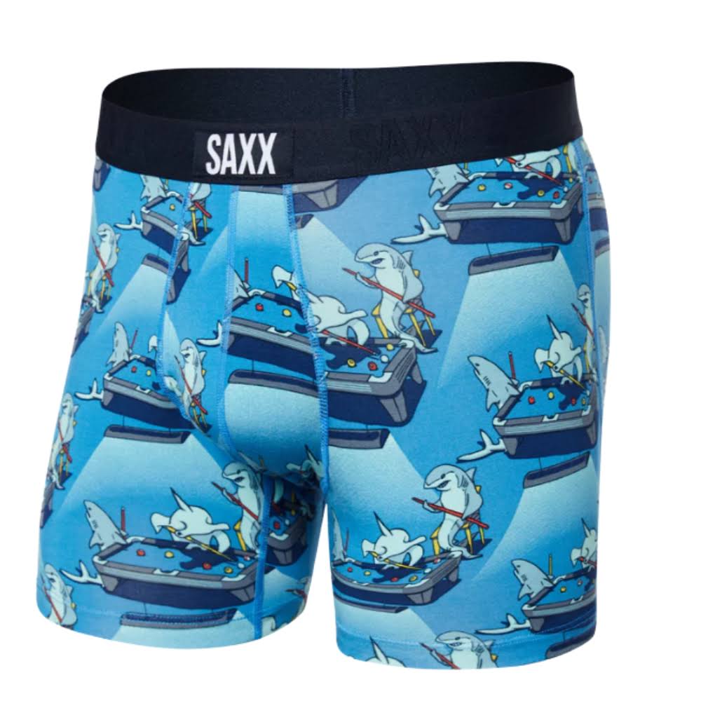 SAXX ULTRA SUPER SOFT Boxer Brief / Pool Shark Pool- Blue – Island Girl