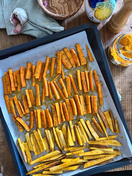 SanaExpert carote e patate alla curcuma 