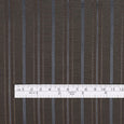 Satin Stripe Silk / Cotton - Liquorice