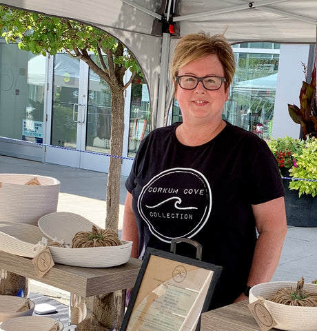 Sue at the market