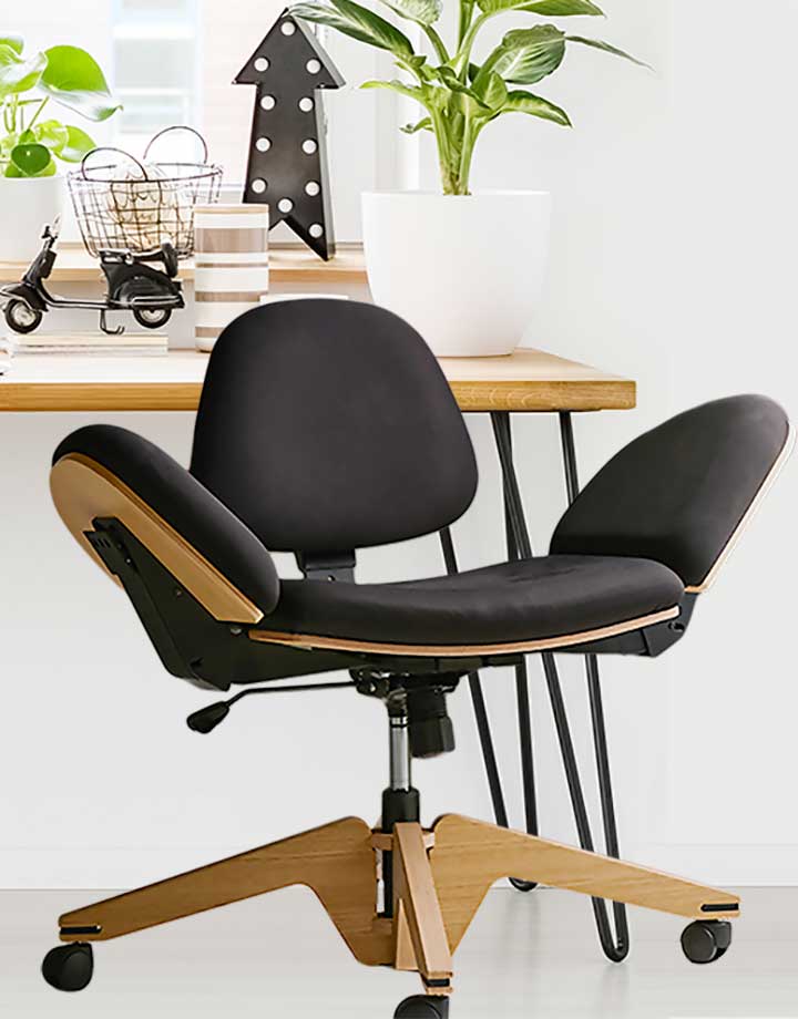 mid century modern office chair canada