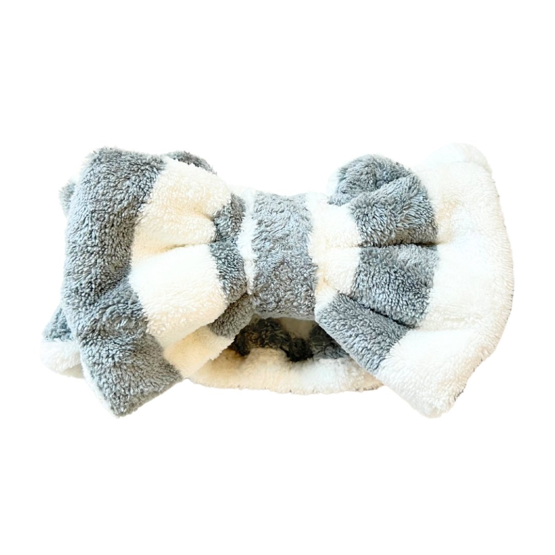Microfiber Spa Day Luxe Set - Headband, Twist Towel, Super Scrunchie -  L'Atelier Global