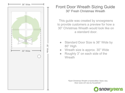 30 inch christmas tree sizing guide