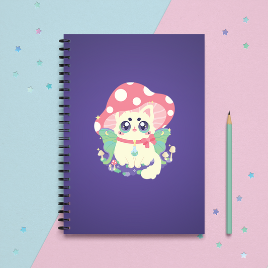 Space Cat Space Cat Surprise Spiral Notebook