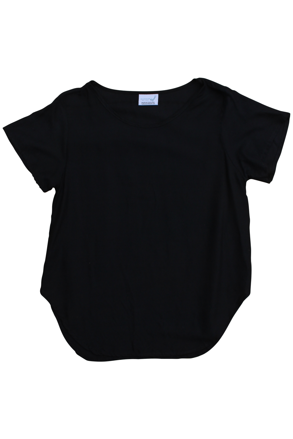Plain Women's Shirt (Black) | Bohemian Island