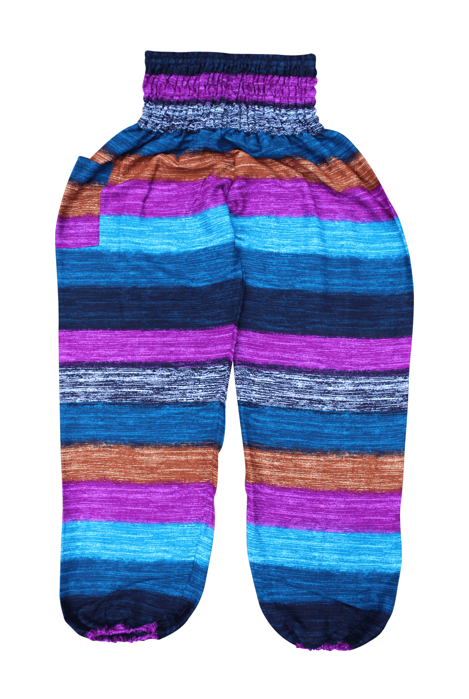 striped harem pants
