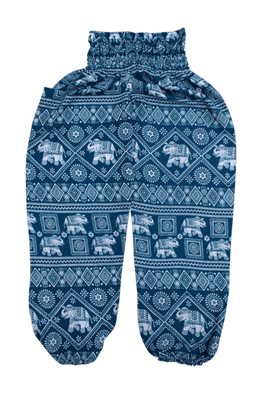 Blue Elephant Shorts One Size India Boutique