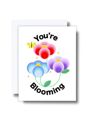 You're Blooming Greeting Card - SimplyMKO