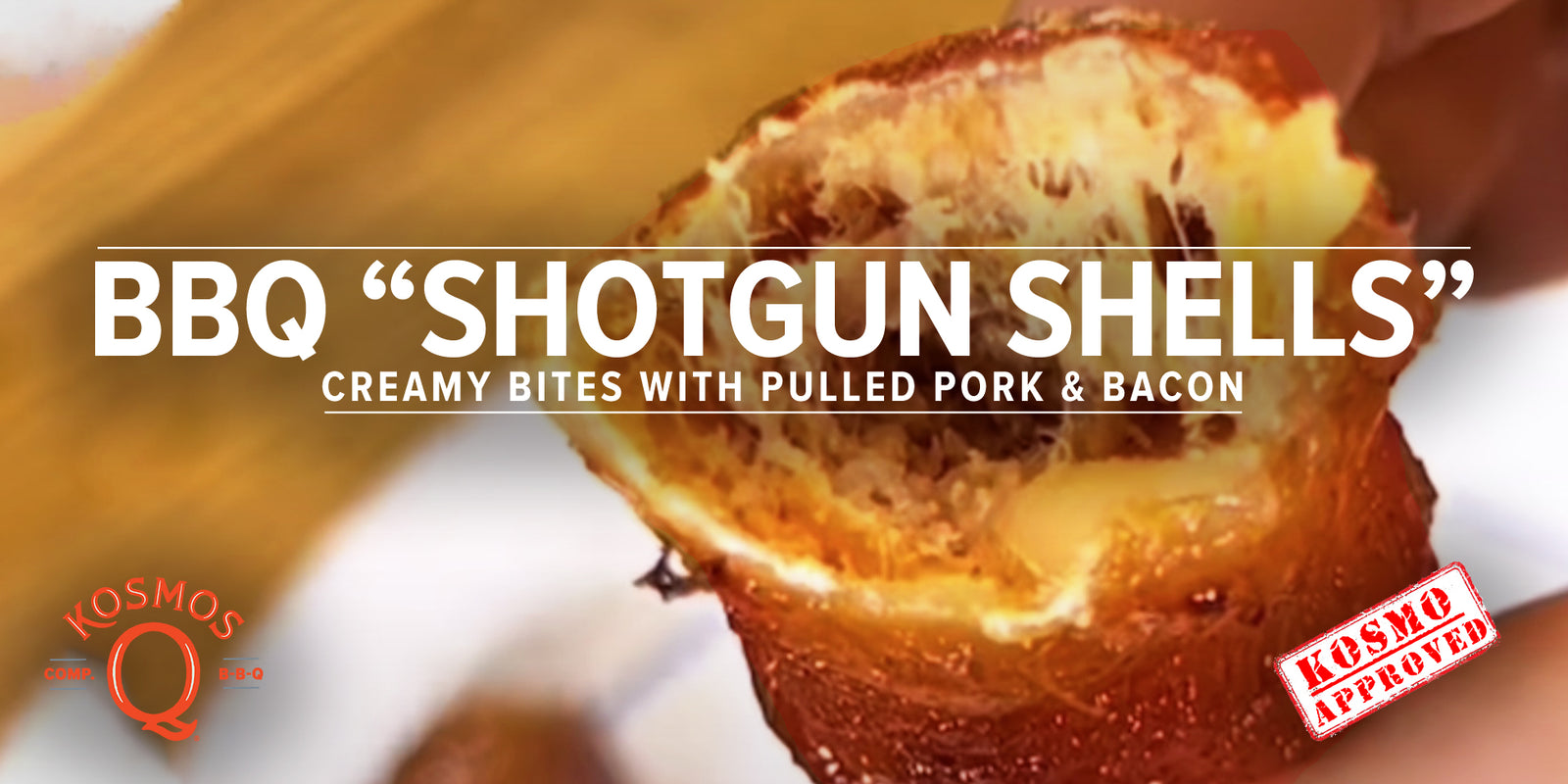 BBQ Shotgun Shells Recipe - Kosmos Q BBQ Products & Supplies